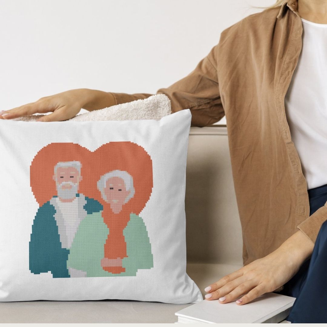 20 Cross Stitch PDF Patterns – Love, Friendship, Family & Baby Themes – Instant Download - Not included in Bundle